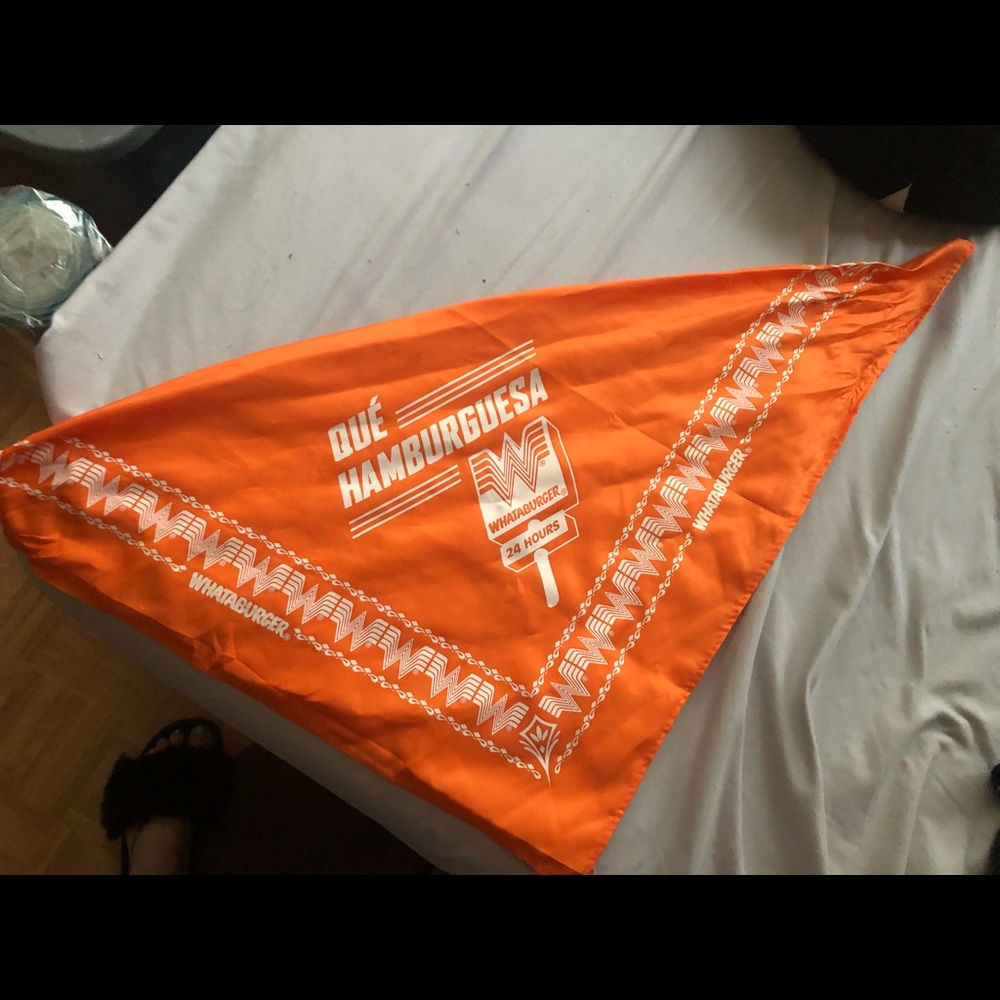 Whataburger Orange Bandana
